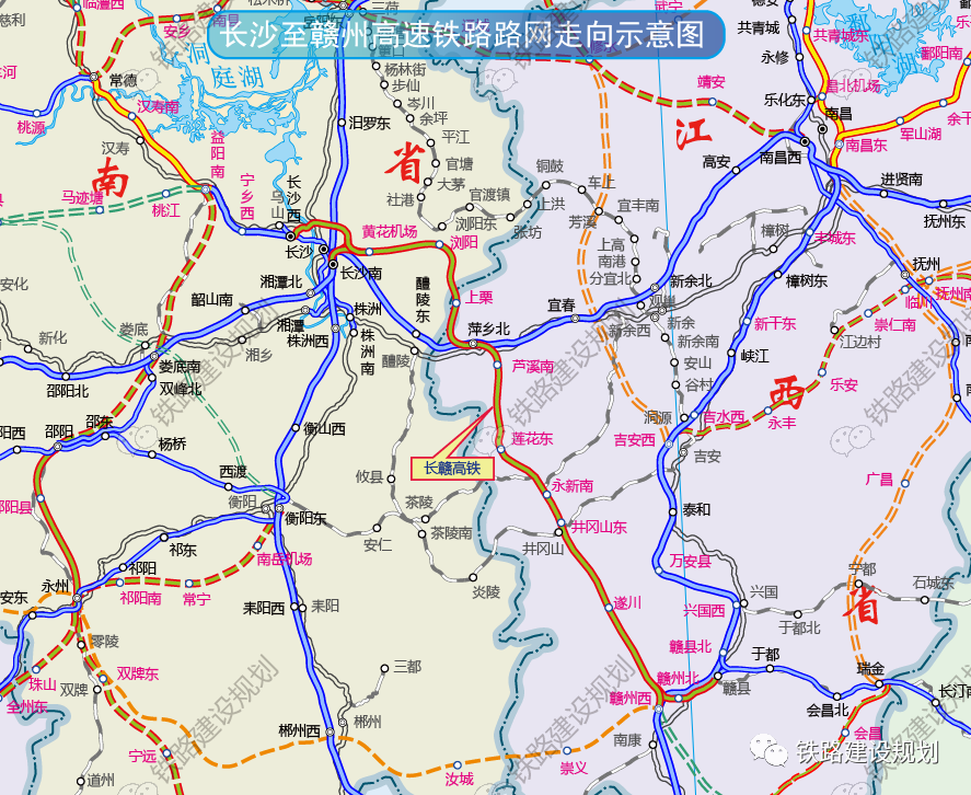 井赣铁路最新规划图揭秘，路线变化与发展动态