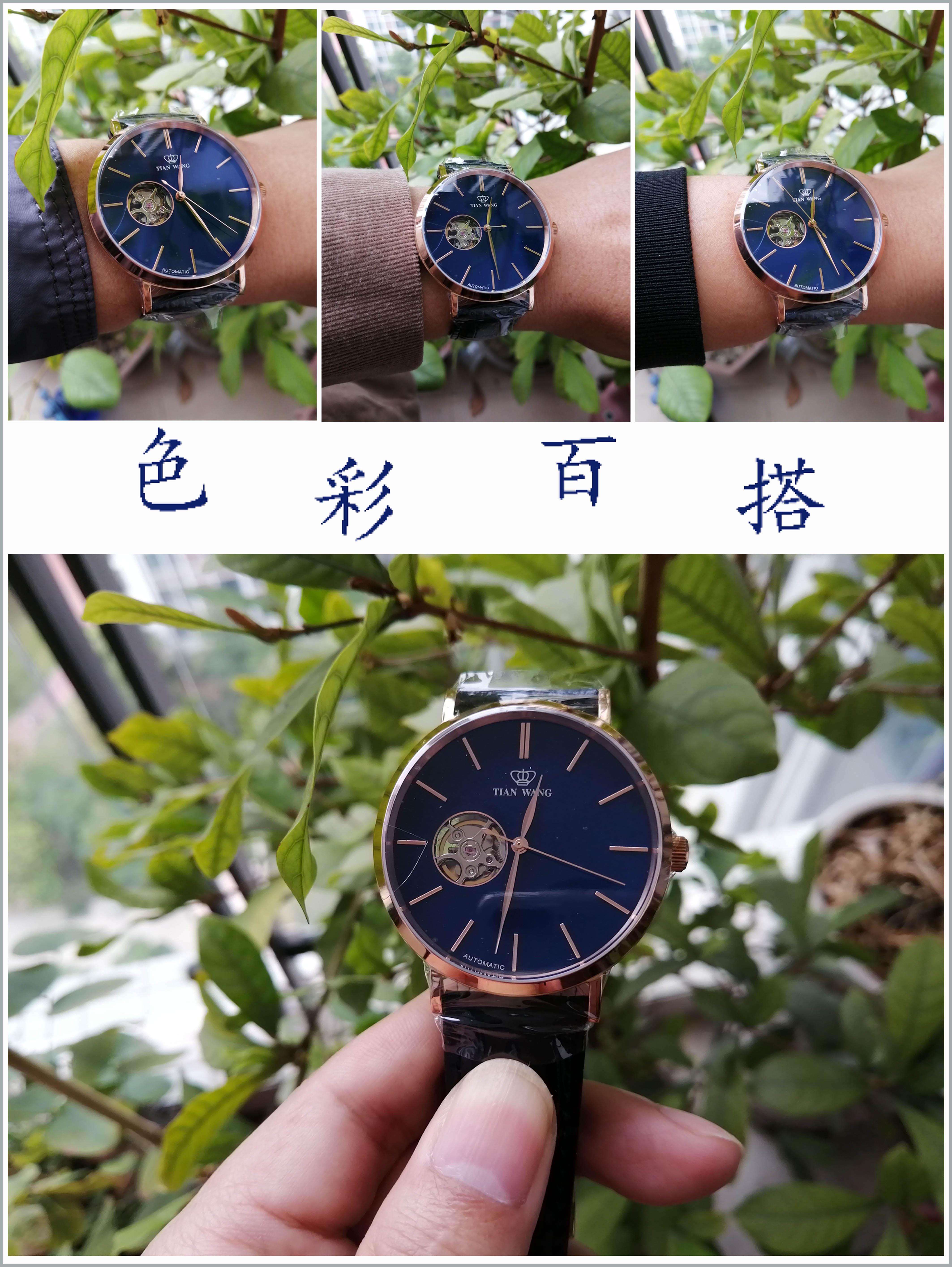 天王机械表价格及图片，自然美景邂逅之旅的时尚之选