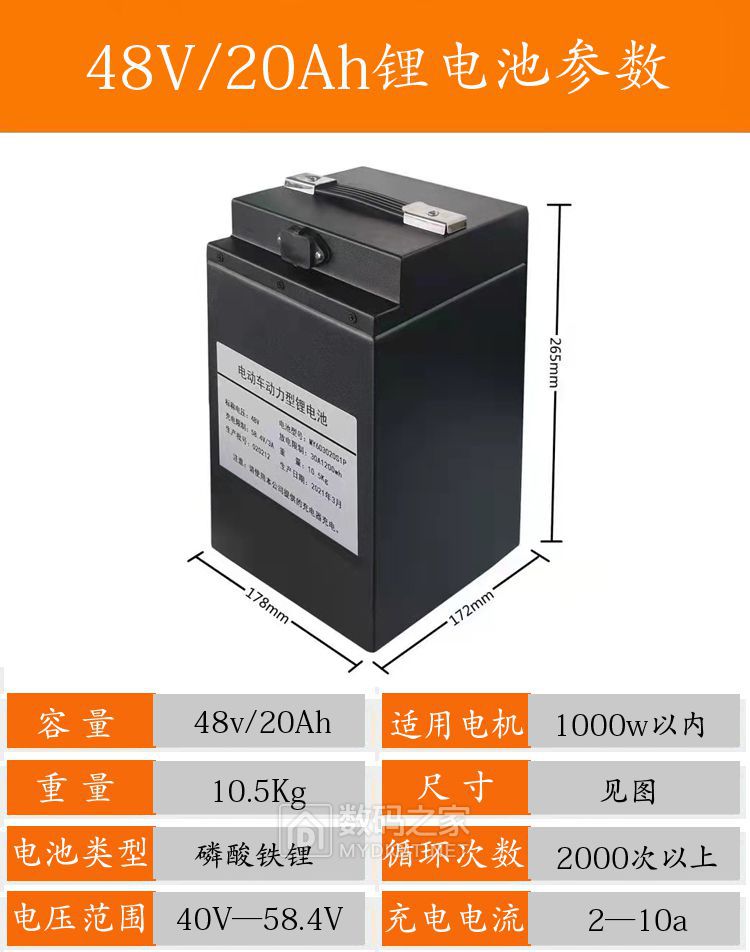 电动车电池价格大解密，小红书分享48v电池价格一览